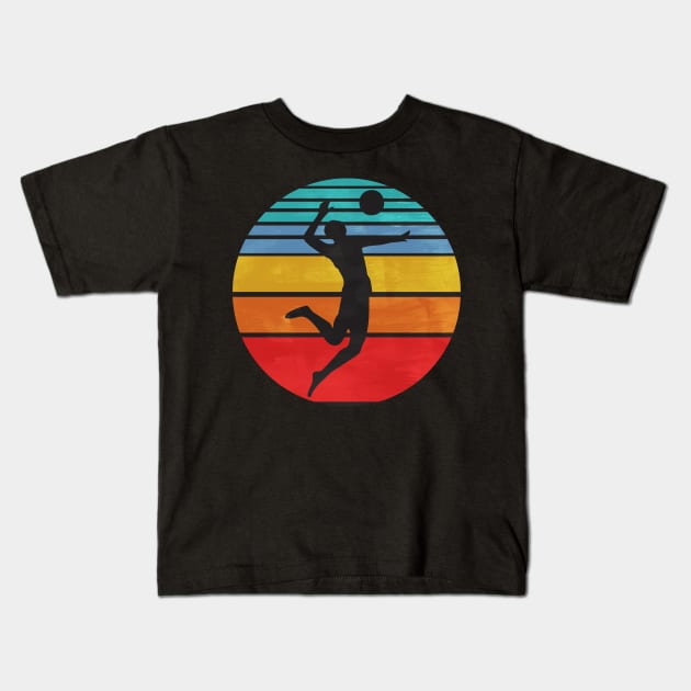 Volleyball Kids T-Shirt by Dojaja